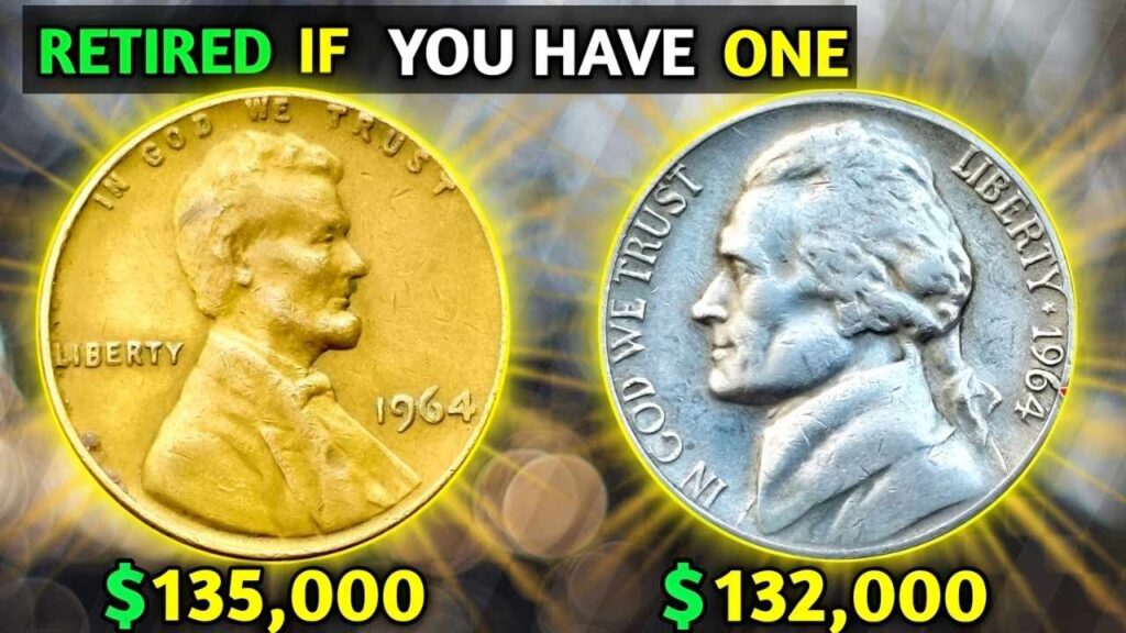 1964 Penny & Nickel Rarity Guide: 2 Coins Worth $2,000,000 Found in Circulation