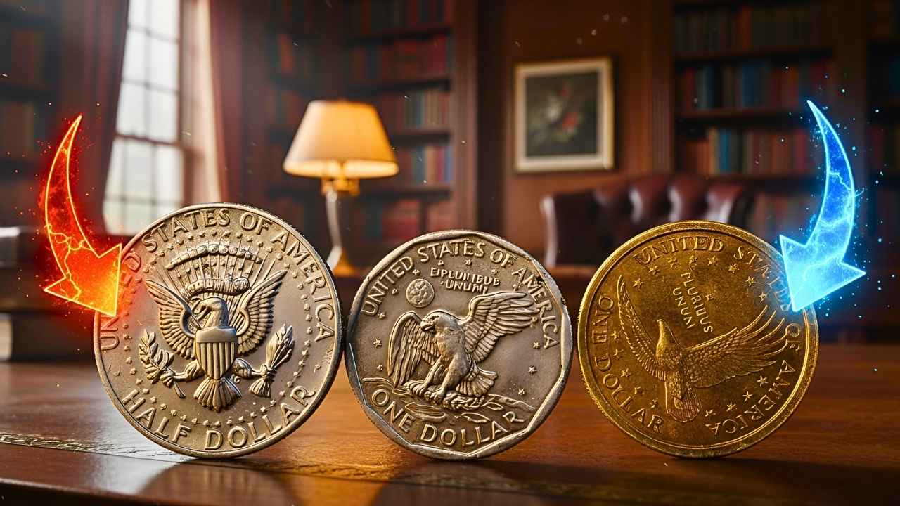 Million-Dollar U.S. Dollar Coins in 2026: Rare Kennedy Half, Sacagawea & Susan B. Anthony Finds